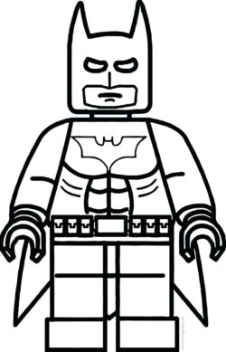 Kolorowanka Ludzik Lego Batman Do Druku I Online