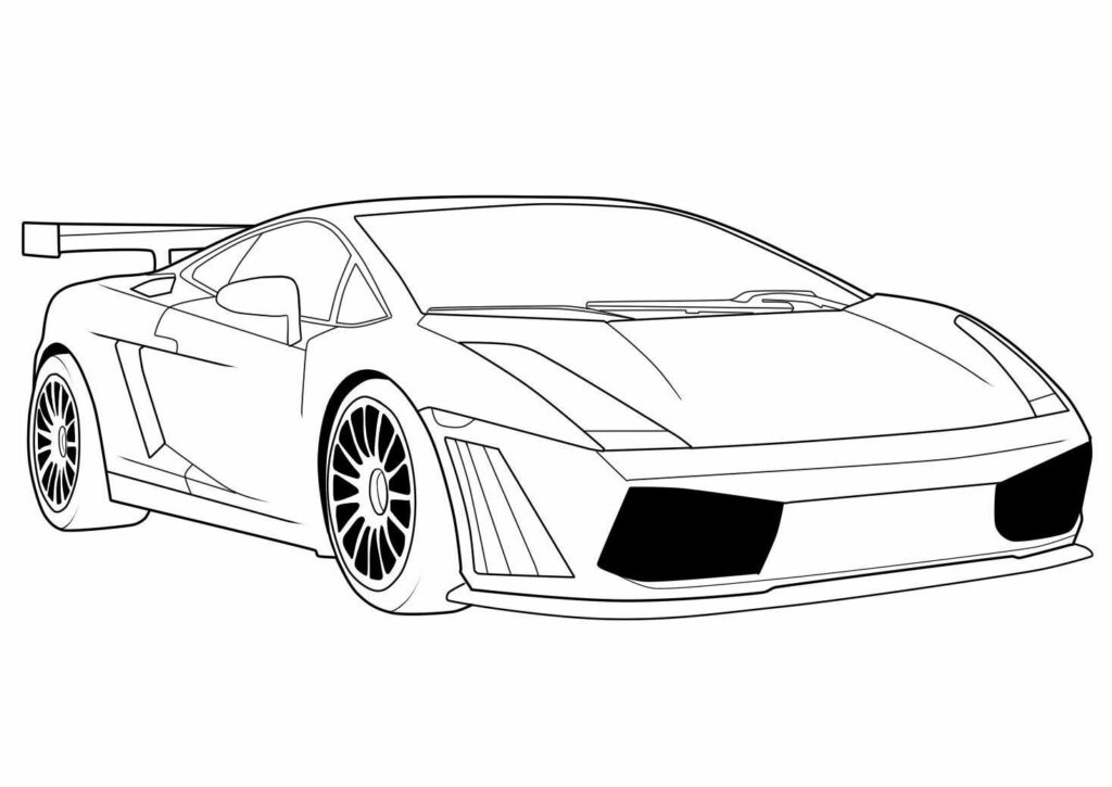 Kolorowanka Lamborghini Huracan Do Druku I Online