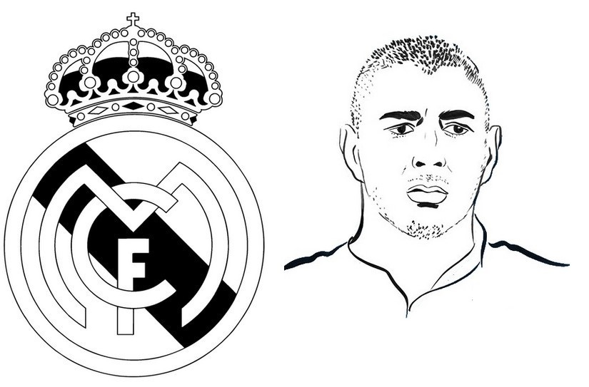 Karim Benzema omalovánky k vytisknutí a online