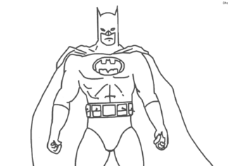 Batman omaľovánky pre chlapcov - k vytlačeniu a online