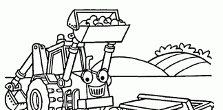 bob the builder and friends - coloring pages printable and online