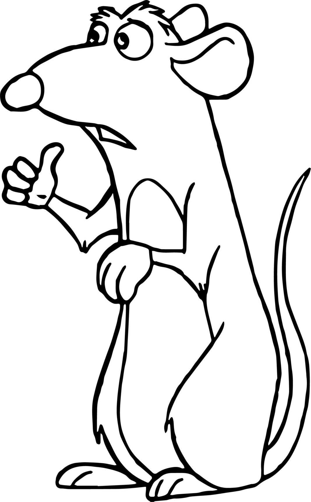 Remy Coloring Pages - Free Ratatouille Coloring Pages Printables