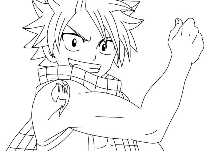 Anime Warrior Boy coloring book to print and online