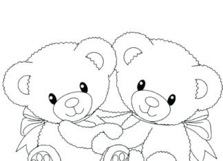 teddy bears printable picture