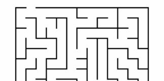 image de labyrinthe à imprimer