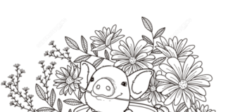 piglet printable picture