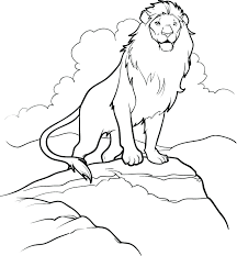 Aslan Lion Art Print A4 Narnia Gift Idea for Her Witch -  Finland