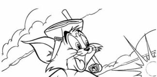 tom und jerry bild zum ausdrucken