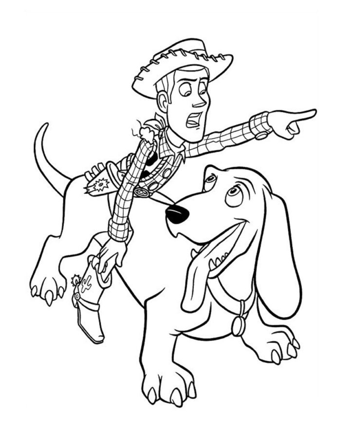 toy story and dog printable picture