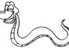 image imprimable de serpent