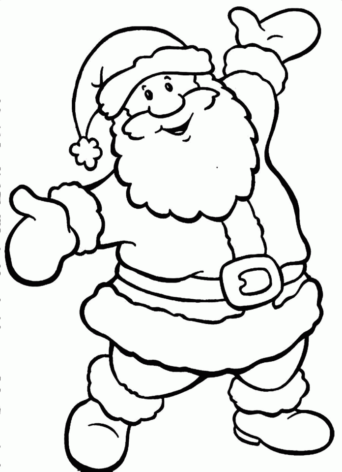 Santa Claus printable picture