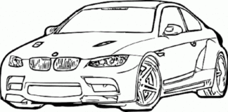 bmw m3 printable picture
