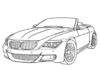 bmw m6 printable picture