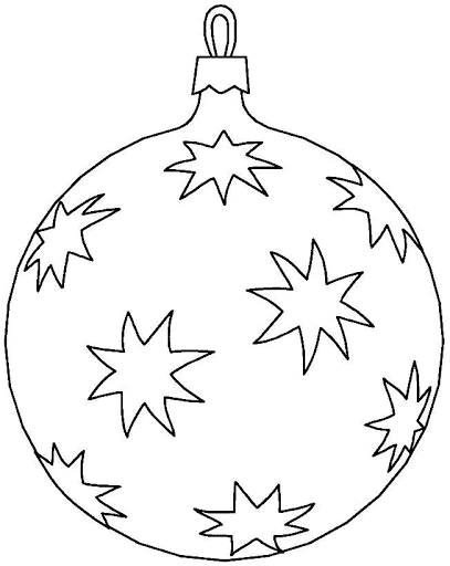 Livro para colorir árvore de Natal com estrelas para imprimir e online