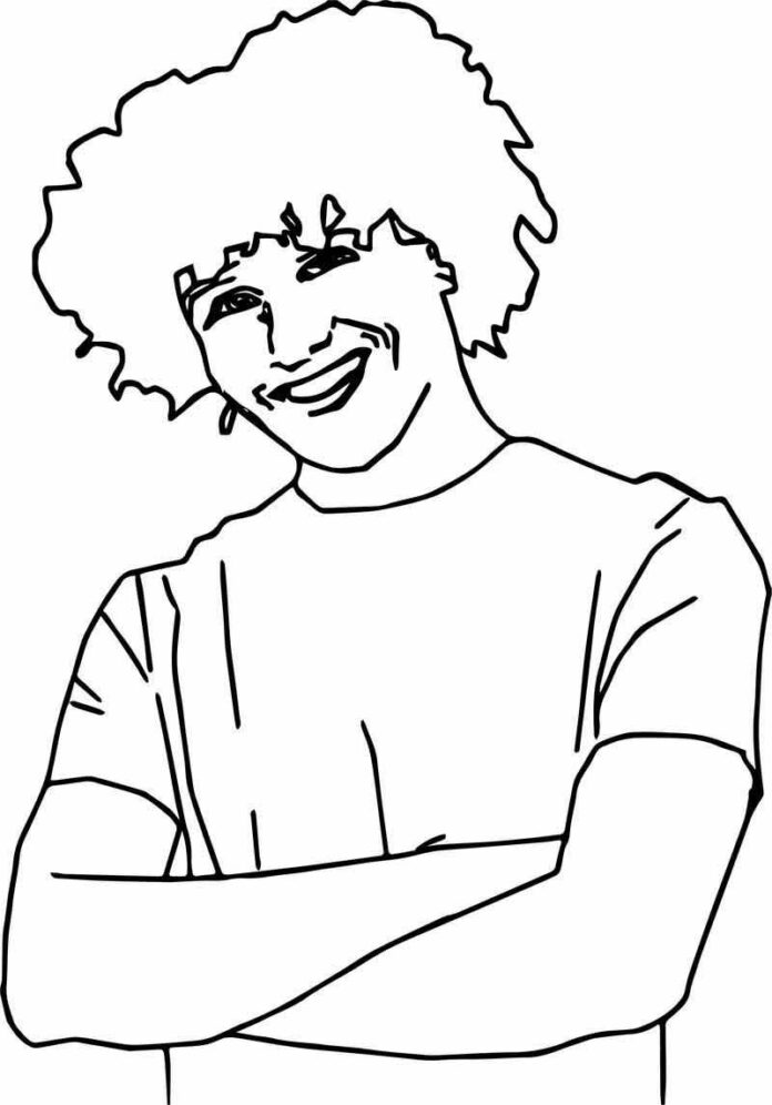 high school musical coloring pages to print