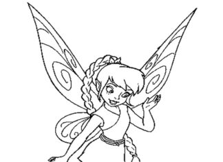bell and the secret of magic wings printable picture