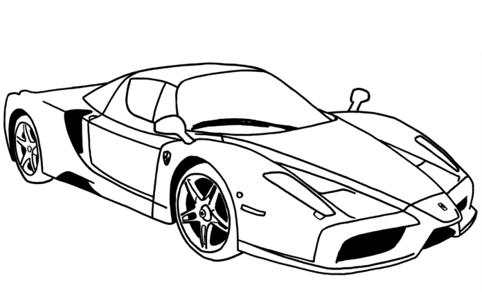 Ferrari enzo bild för utskrift