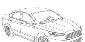 ford mondeo image imprimable