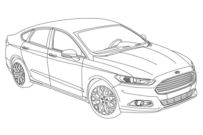 ford mondeo image imprimable