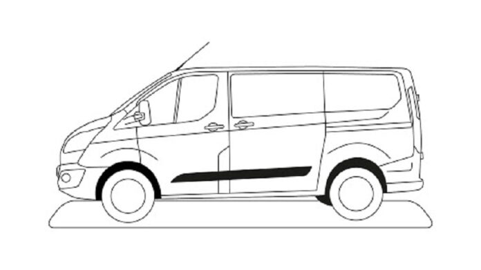 imagen imprimible de ford transit