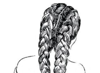 Two braids picture to print