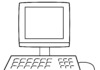 monitor myš klávesnice tisk obrázku