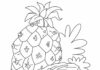 vágott ananász nyomtatható kép
