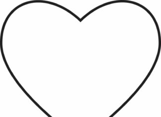 heart printable picture