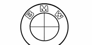 logotipo do carimbo bmw imagem imprimível