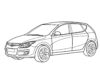 Hyundai i30 livro para colorir para imprimir