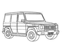 Mercedes G Class picture to print
