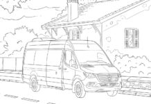 Mercedes Sprinter picture to print