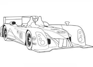 aston martin amr1 coloring book to print