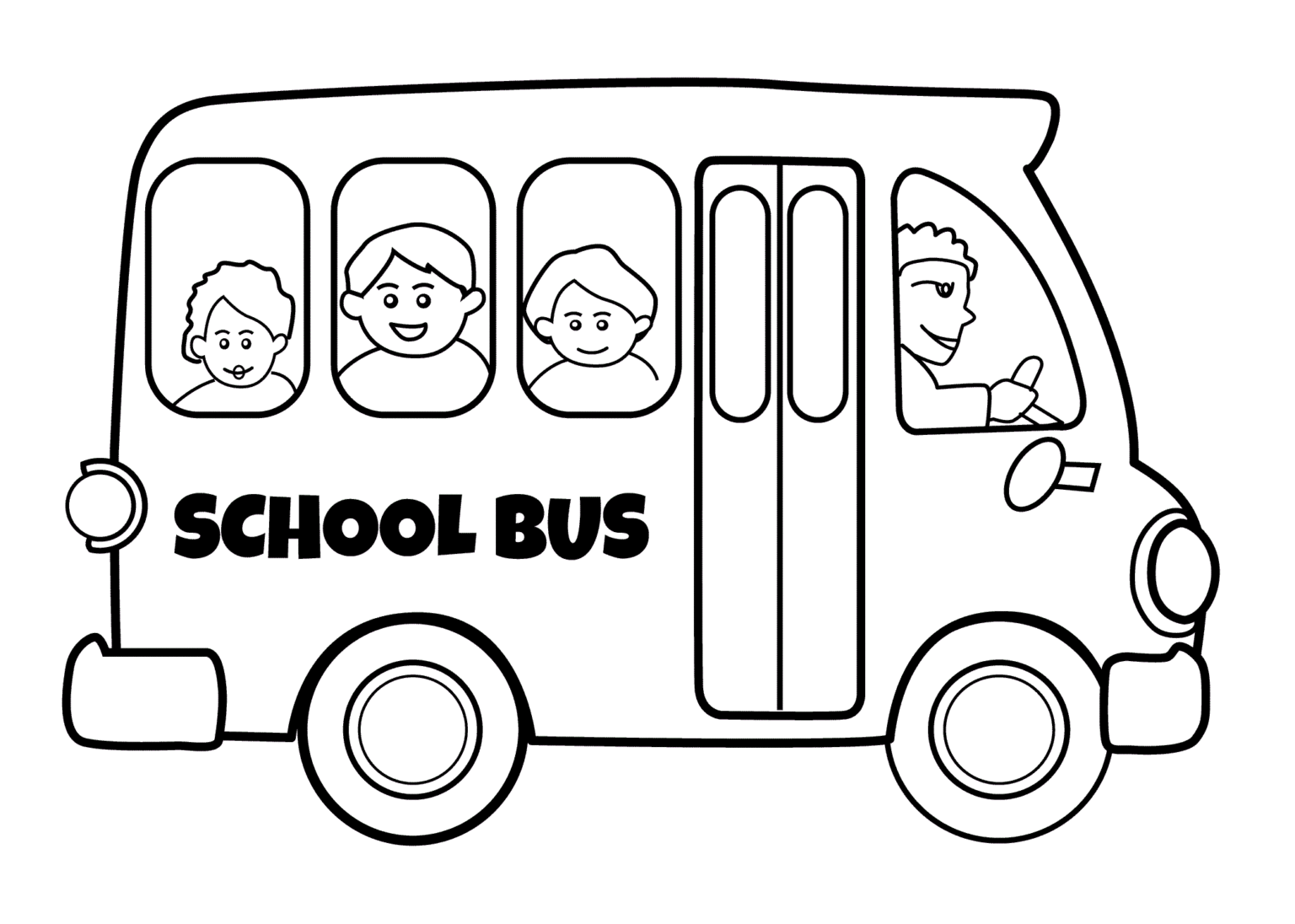 Livre De Coloriage Sur Les Bus Scolaires Imprimer Et Mettre En Ligne