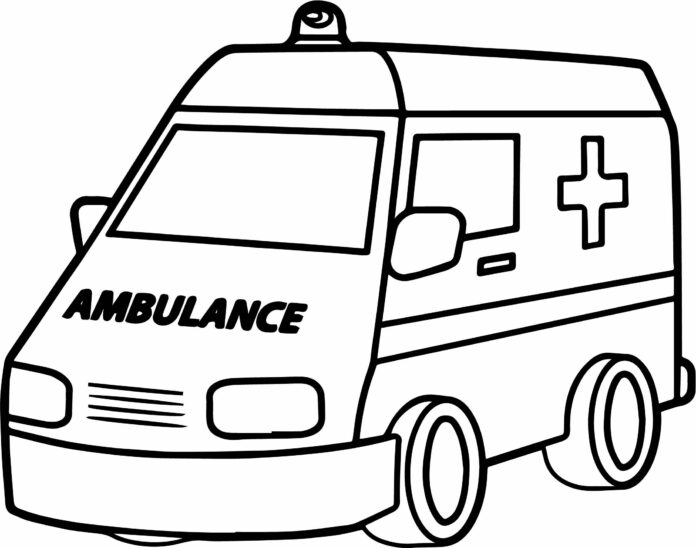 barbie ambulance coloring book to print
