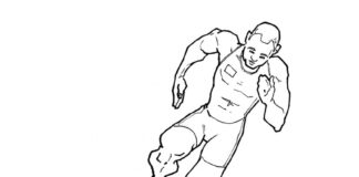 livre de coloriage pour les coureurs à imprimer