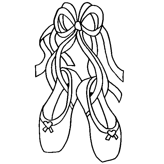 Image de chaussures de ballerine à imprimer