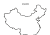 Kina karta färgbok att skriva ut