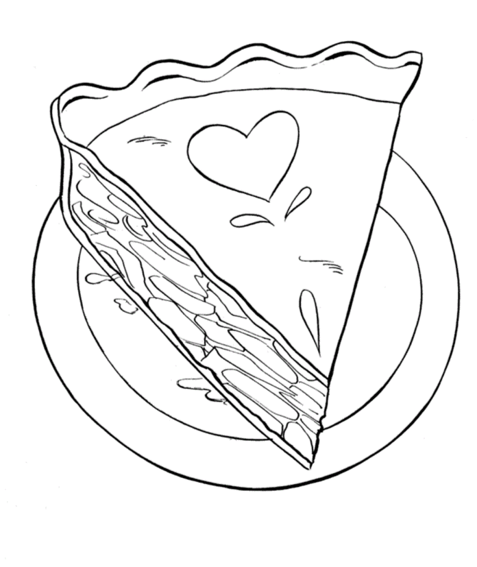 strawberry cake coloring book to print