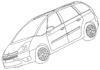 citroen c4 xara picasso coloring book to print