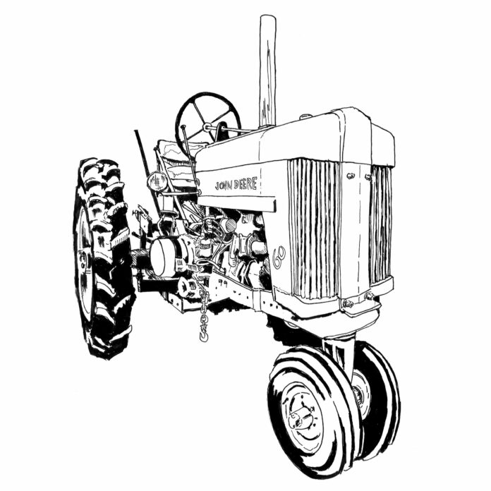 tractor trailer coloring book to print
