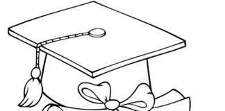 Graduation cap printable picture