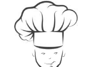 Kuchařský klobouk obrázek k vytištění