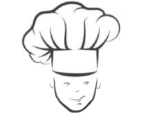 Kuchařský klobouk obrázek k vytištění