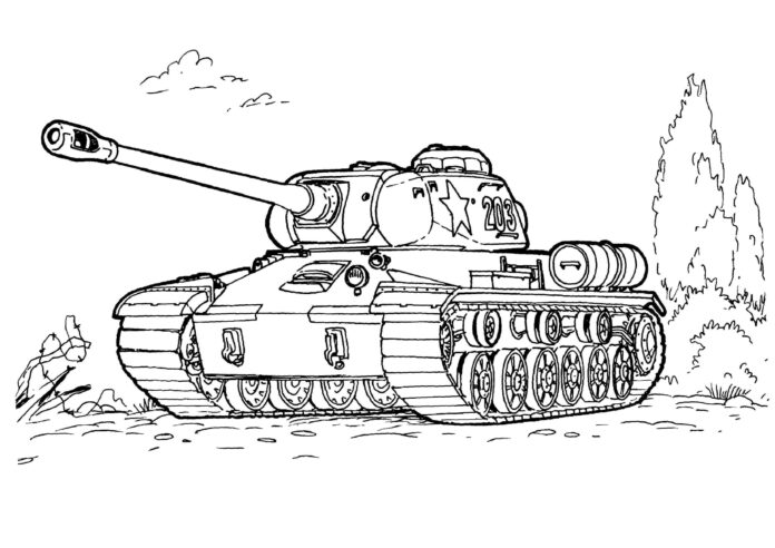 tank maus coloring book to print