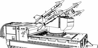 ausdruckbares Malbuch für Panzer auf Schienen