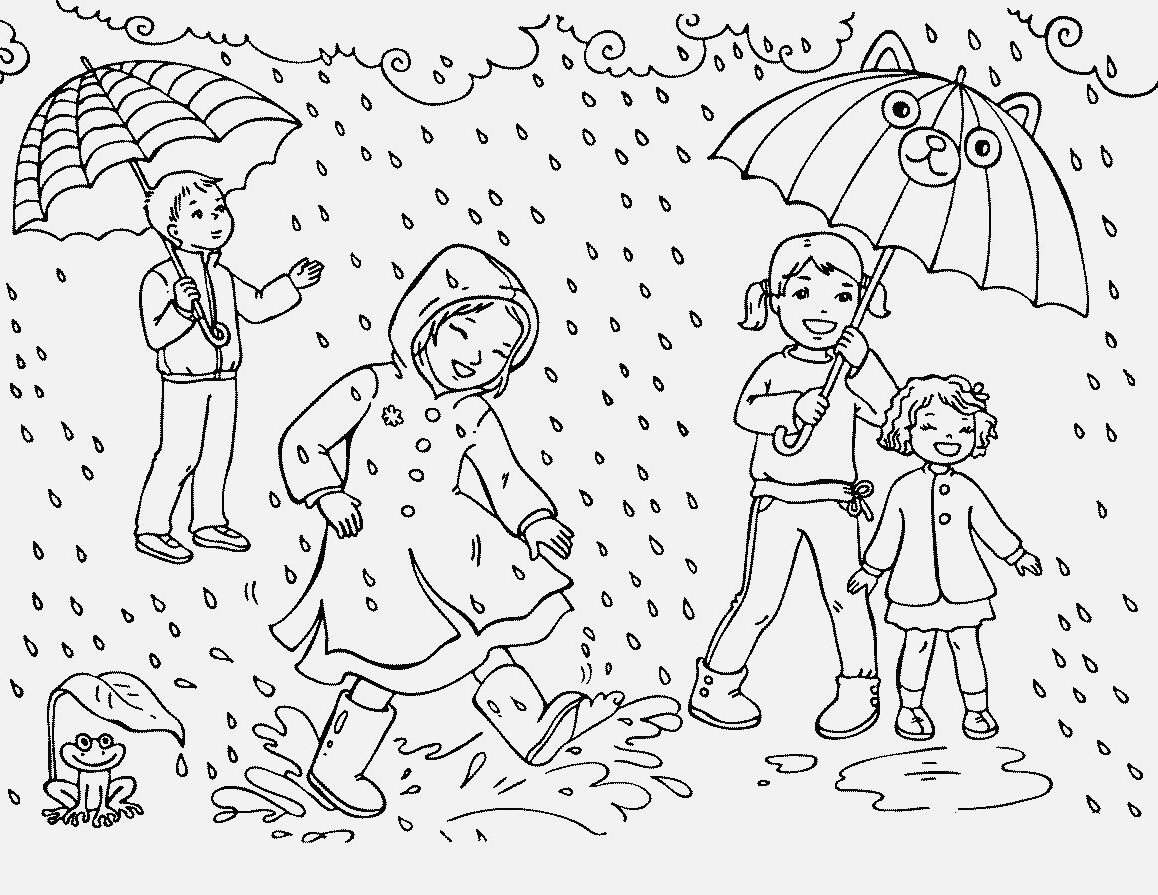 Coloring Pages For Rainy Days