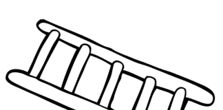 Obrázok rebríka na tlač