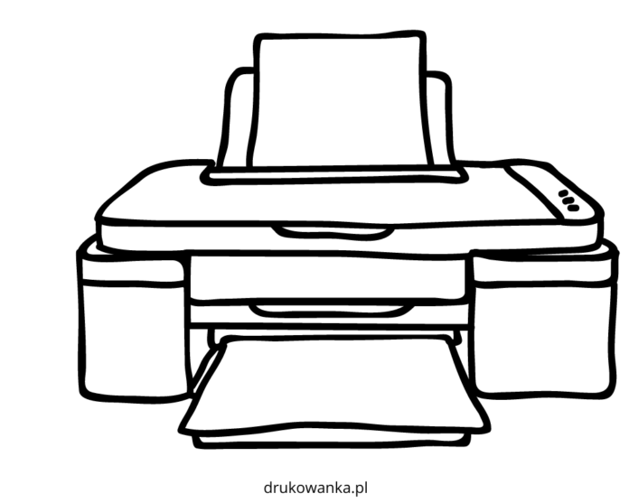 domácí tiskárna tisknutelné omalovánky