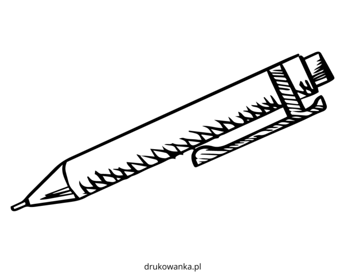 pero na písanie na vytlačenie omaľovánky